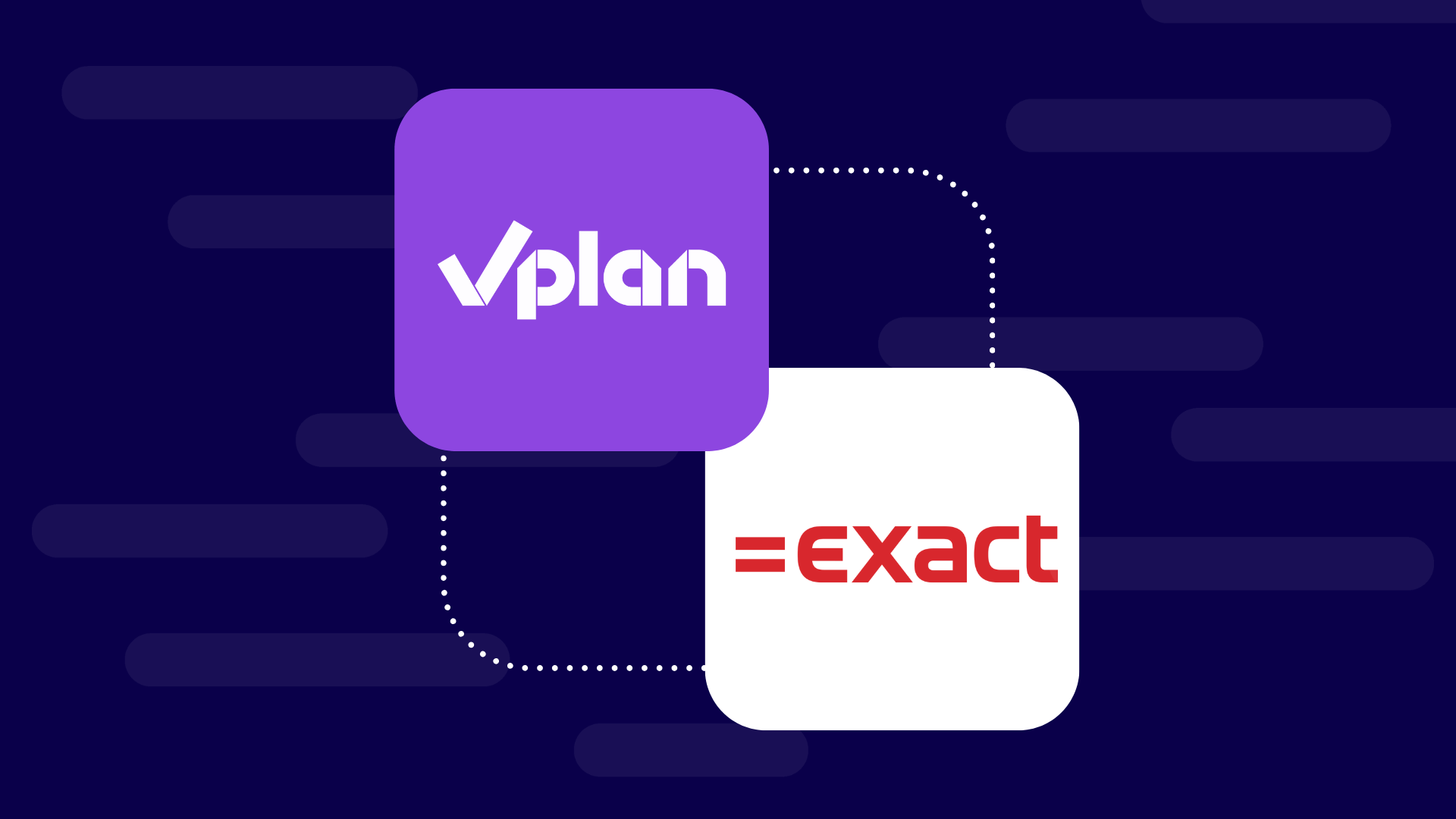 vPlan en Exact Projectmanagement