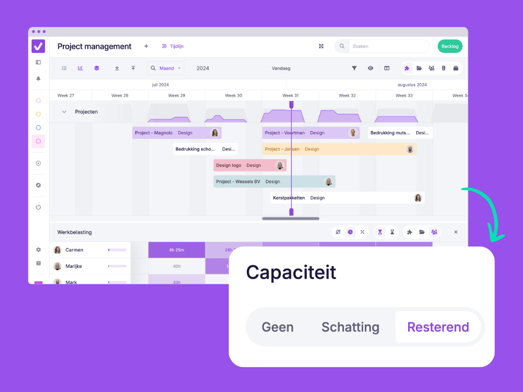 New: Capacity Based on Remaining Hours 📊