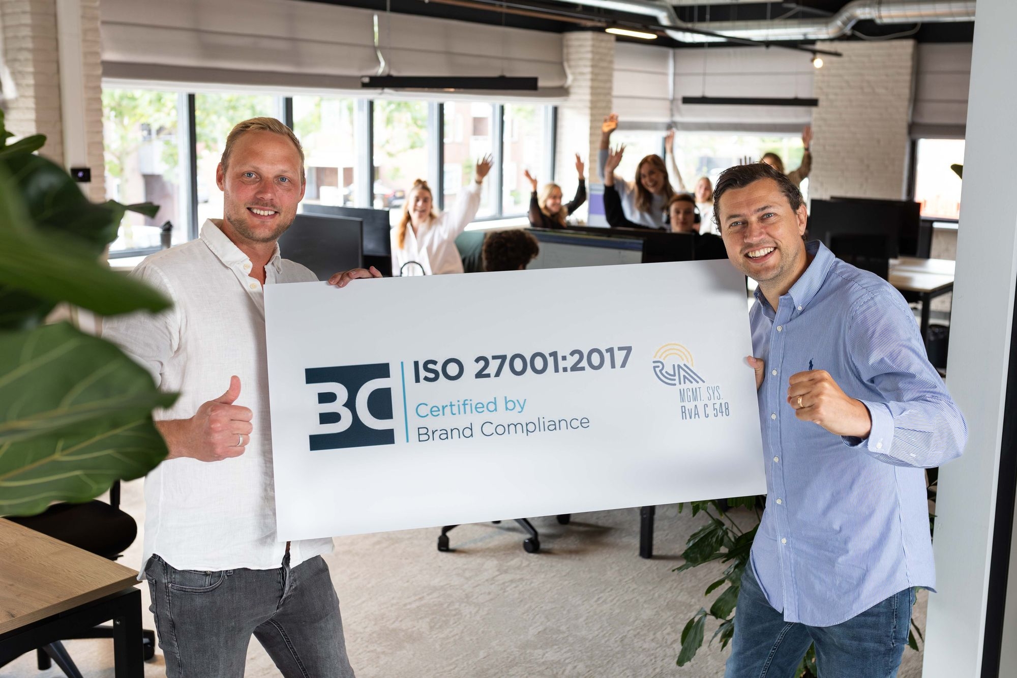 ISO 27001 certificaat behaald door vPlan!