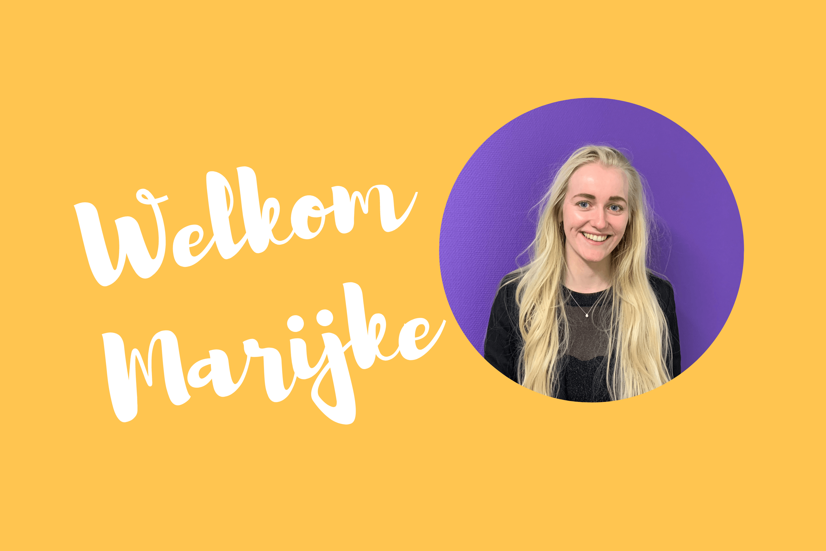 Welkom Marijke! 