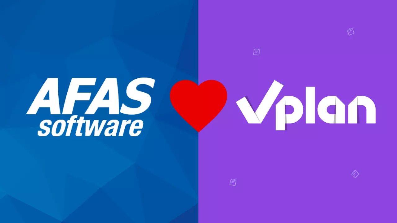 vPlan and AFAS software