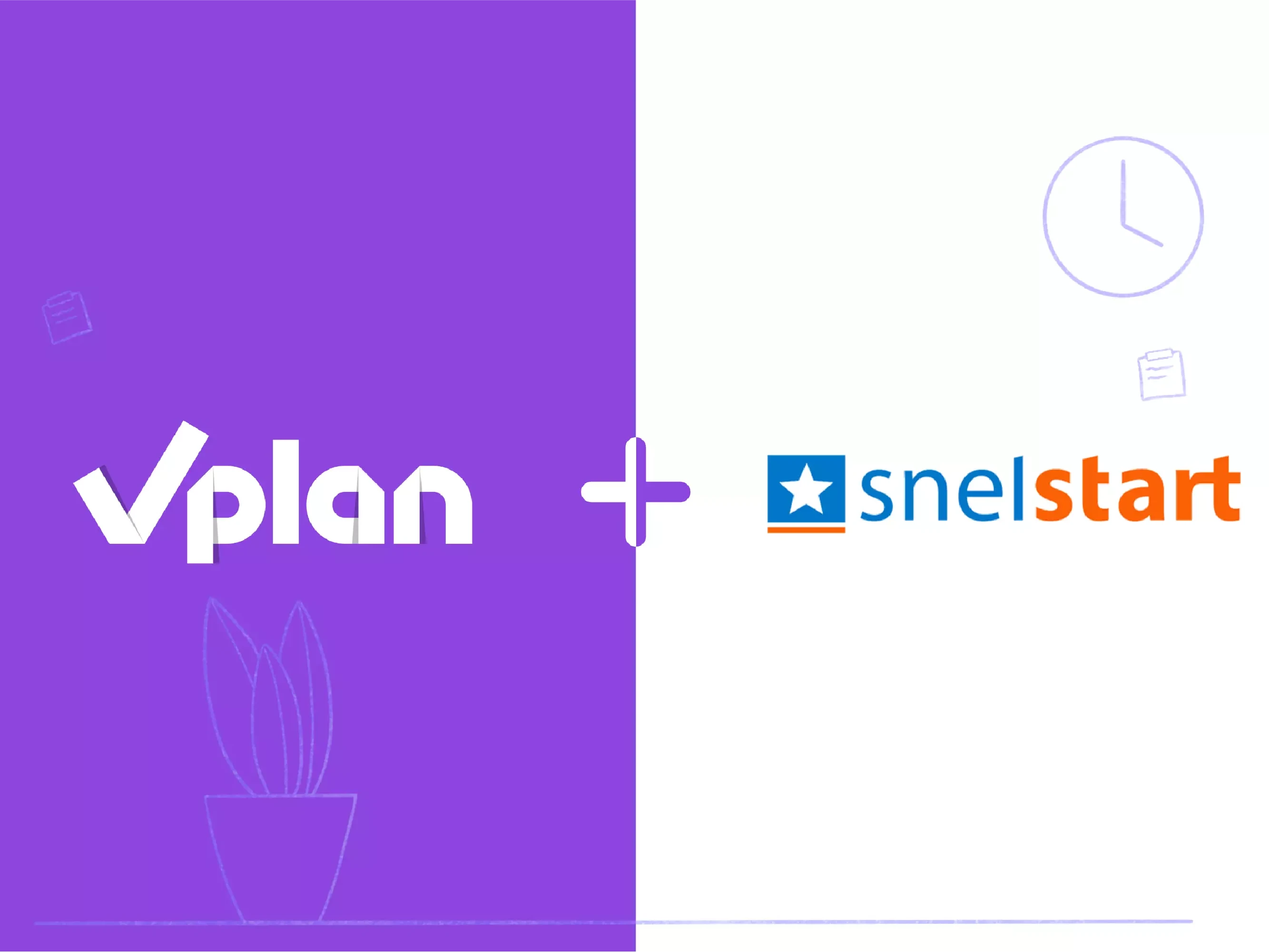 vPlan in combination with SnelStart.