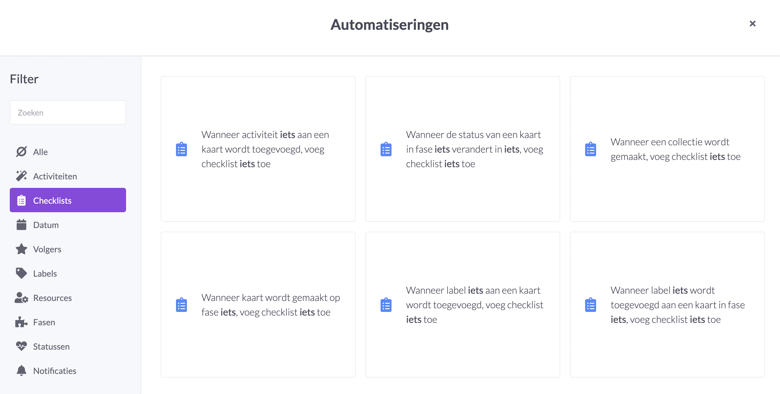 Automatiseringen